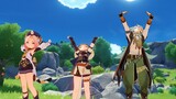 [ Genshin Impact ] Posing Maniac "Wonderful Standby Animation Interaction"