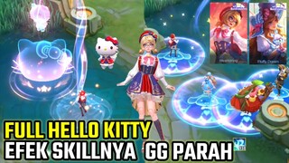 GAMEPLAY 5 NEW SKIN ANGELA HELLO KITTY & FLORYN HELLO KITTY ! EFECK NYA TERLALU BAGUS SIH INI