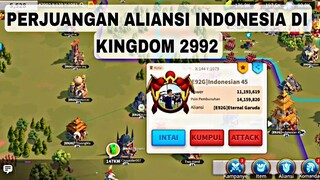 Perjuangan aliansi Indonesia di kingdom 2992 #riseofkingdoms #3000 #gamermuda #2992