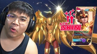 Review Skin BADANG SAGITTARIUS SEIYA ‼️ SBAGAI USER BADANG GW NGERASA TAMBAH SAKIT PAKE SKIN INI COK