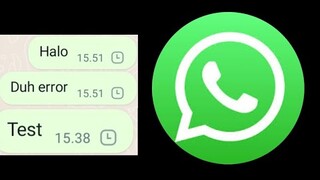 WHATSAPP ERROR ! 😱