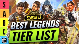 BEST LEGENDS IN SEASON 13 TIER LIST - Apex Legends