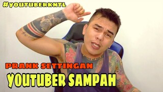 Prank settingan sama dengan YOUTUBER SAMPAH || preman Ome TV