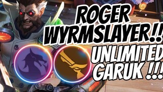 HYPER ROGER WYRMSLAYER UNLIMITED GARUK ! COMBO TERKUAT MAGIC CHESS 2023