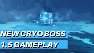 New Cryo Hypostasis Boss - Genshin Impact 1.5