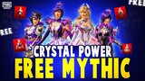 HOW TO GET MYTHIC IN 10 UC ONLY | GET 8 MYHTICS IN CRYSTAL POWER LUCKY SPIN  PUBG MOBILE