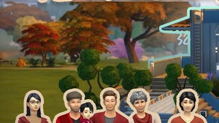 [The Sims 4 Quick Build] 32 lưới tạo thành căn phòng nhỏ tối ưu cho một gia đình sáu người