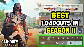 Top 10 Best Guns in Codm Season 11 | Gunsmith Loadout/Class Setup | Cod Mobile