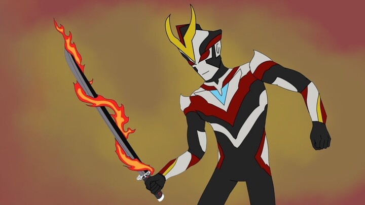 Ultraman Victory Demon Punya Pedang Demon Slayer - Kartun Ultraman