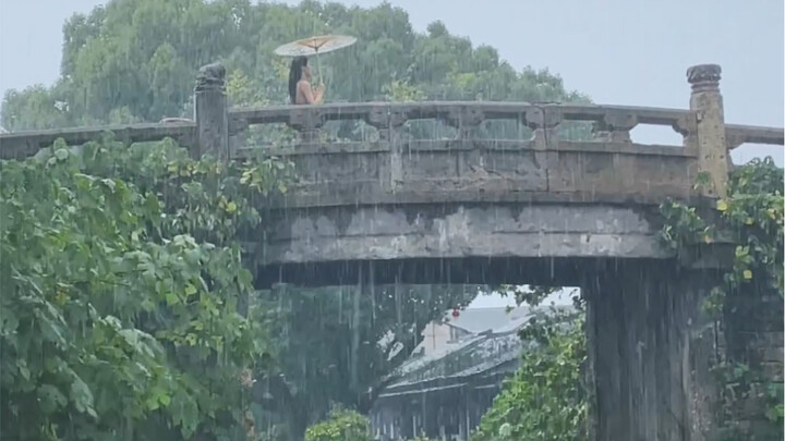 "Mắc kẹt trong tranh mực núi Giang Nam"