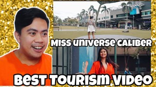 ATEBANG REACTION |MISS UNIVERSE PHILIPPINES 2021  KATRINA DIMARANAN TOURISM VIDEO TAGUIG