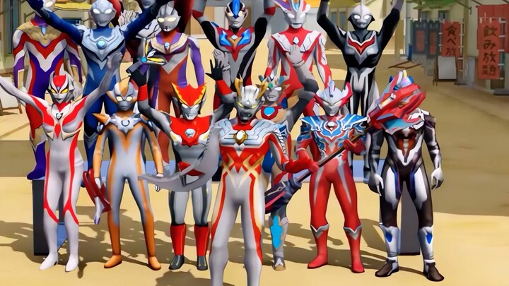 Foto Tahun Baru Ultraman ini sangat indah