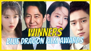 WINNERS of the 43rd Blue Dragon Film Awards 2022