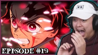 TANJIRO VS RUI!! || TANJIRO USES HINOKAMI!! || Demon Slayer: Kimetsu no Yaiba Episode 19 Reaction