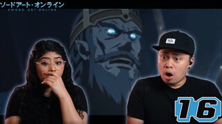 THRYM THE ICE KING! Sword Art Online Season 2 Episode 16 Reaction