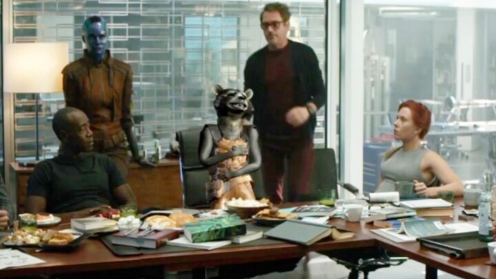 [Hahaha Tony shaved Rocket's hair! "Avengers 4" new clip released]