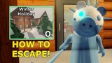 How to ESCAPE WINTER HOLIDAY + GET FROSTIGGY SKIN in PIGGY! - Roblox