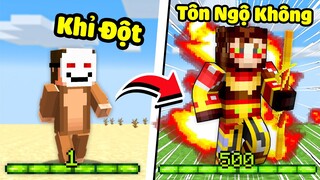 Minecraft nhưng Tôi Biến Hình Thành Tôn Ngộ Không