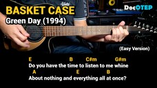 Basket Case - Green Day (1994) Easy Guitar Chords Tutorial with Lyrics