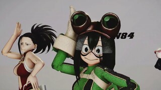 [My Hero Academia MMD] Mister [Tsuyu, Ochaco, Momo]