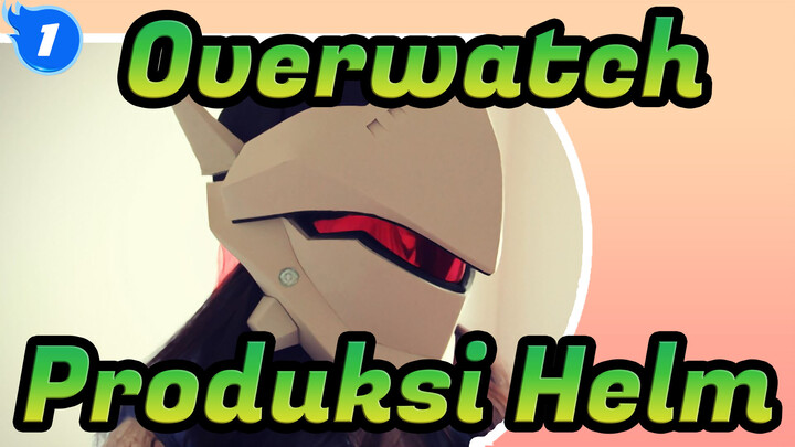 Overwatch| Menunjukkanmu produksi COS Helmets Genji dalam beberapa menit！_1