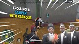 Trolling a Camper With Parkour / Funny Moments / Rules Of Survival / Ep.1