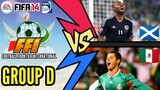 FIFA 14: FFI World Cup 2023 | Scotland VS Mexico (Group D)