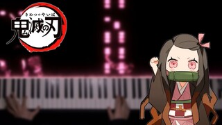 特效钢琴- 《红莲华 - LiSA》-  鬼灭之刃 OP｜Piano Music