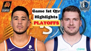 Phoenix Suns vs Dallas Mavericks Game 3 Full Highlights 1st QTR | May 6 | 2022 NBA Season