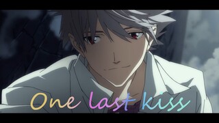 【One last kiss】这是来自他/她们的爱啊！再见了最后的福音战士们！