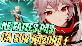 NE FAITES PAS CA SUR KAZUHA ! TOUT ce que VOUS DEVEZ SAVOIR ! GENSHIN IMPACT