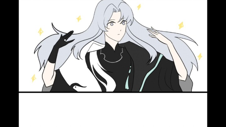 【阴阳师手书】当月老师用错洗发水