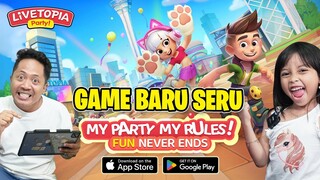 24 JAM PETUALANGAN SERU LEIKA DI GAME BARU TERBAIK! LIVETOPIA : PARTY! [LIVETOPIA PARTY INDO]