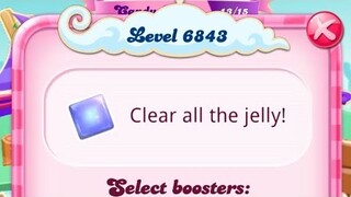 Candy Crush Saga Indonesia : Level 6843