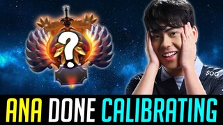 ANA done calibrating his DOTA Account - GUESS the rank?