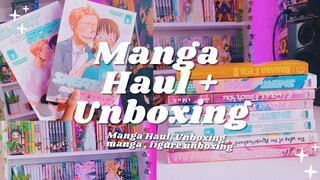 weekend manga haul + Unboxing asmr