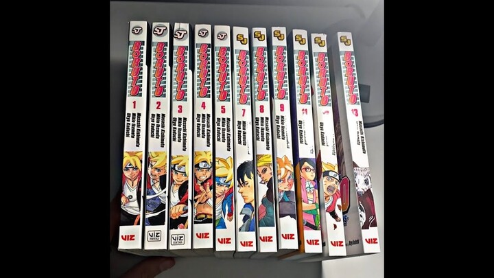 MY ENTIRE BORUTO MANGA COLLECTION