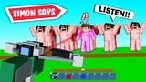 Playing SIMON SAYS!! in Roblox BedWars