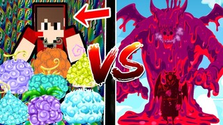 เปิดลักกี้บล้อกวันพีช!! ผลปีศาจสายโรเกีย สู้กับ พัศดีมาเจลแลน!? (Minecraft Onepiece Luckyblock)