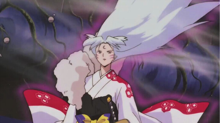 Images of Sesshomaru being tamed by humans in his early days