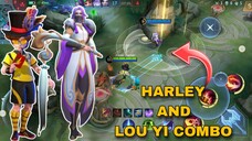 Harley and Lou Yi Combo! MLBB Funny Moments!