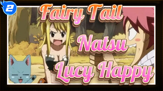 Fairy Tail| Kehidupan sehari-hari pasangan idiot (I)【Natsu&Lucy&Happy】_2