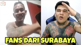 Di kira ngajak ribut , rupanya fans Gogo Sinaga dari Surabaya || Prank Ome TV