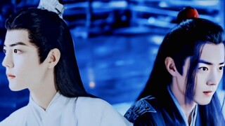 Xiao Zhan and Narcissus "I'm studying in the world of cultivation" Sand sculpture ‖ crossing ‖ Ying 