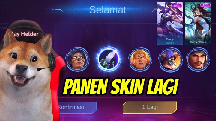 PANEN SKIN GRRTIS LAGI LUR ! MONTON UDAH GAK PELIT DI KASIH BANYAK TIKET