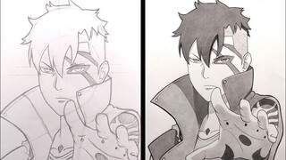 How to Draw KAWAKI - Boruto