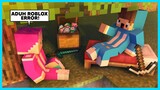 MIPAN & ZUZUZU Membuat Rumah Pertama Nya Di Dunia Minecraft! - Minecraft Survival #1
