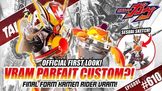 INI DIA PENAMPAKAN RESMI KAMEN RIDER VRAM PARFAIT CUSTOM! FINAL FORM VRAM?! 🍨