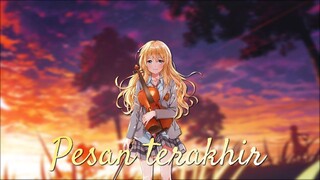 [AMV] sad || pesan terakhir