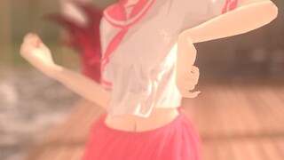 [MMD/Giải pháp vải] Bộ đồ thủy thủ thạch anh màu hồng dành dành